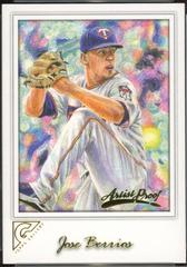 Jose Berrios [Artist Proof] #4 Baseball Cards 2017 Topps Gallery Prices