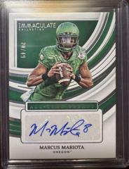 Marcus Mariota Football Cards 2022 Panini Immaculate Collegiate All Time Greats Signatures Prices