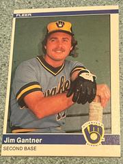 Jim Ganter Baseball Cards 1984 Fleer Prices