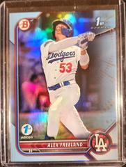 Alex Freeland [Sky Blue] #BD-194 Baseball Cards 2022 Bowman Draft 1st Edition Prices