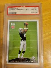 Darrius Heyward Bey [Ball in Air] #361 Football Cards 2009 Topps Prices