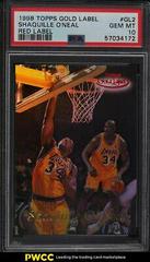 Shaquille O'Neal [Red Label] Basketball Cards 1998 Topps Gold Label Prices