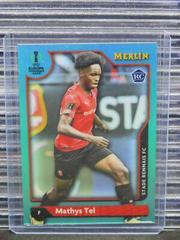 Mathys Tel [Aqua] #22 Soccer Cards 2021 Topps Merlin Chrome UEFA Prices