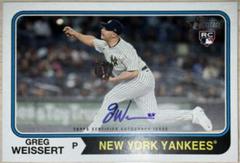 Greg Weissert #ROA-GW Baseball Cards 2023 Topps Heritage Real One Autographs High Number Prices