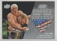 Cody Rhodes [Silver] Wrestling Cards 2021 Upper Deck AEW Rhodes to Success Prices