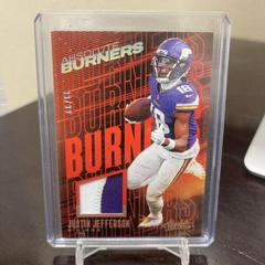 Justin Jefferson [Gold] #AB-6 Football Cards 2023 Panini Absolute Burners Prices