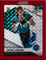 Trevor Lawrence [White Mosaic] #301 Football Cards 2021 Panini Mosaic Prices
