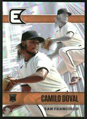 Camilo Doval #12 Baseball Cards 2022 Panini Chronicles Essentials Prices