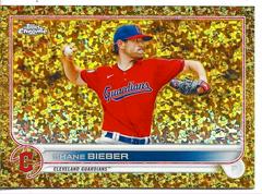Shane Bieber [Mini Diamond Gold] #53 Baseball Cards 2022 Topps Gilded Collection Prices