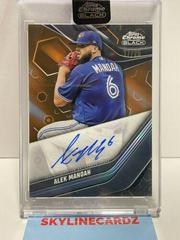 Alek Manoah [Orange] Baseball Cards 2023 Topps Chrome Black Autographs Prices