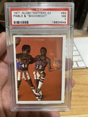 Pablo & Showboat #63 Basketball Cards 1971 Globetrotters 84 Prices