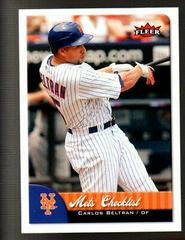 Carlos Beltran #388 Baseball Cards 2007 Fleer Prices