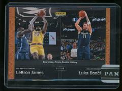 LeBron James, Luka Doncic [Orange] Basketball Cards 2019 Panini Instant Prices