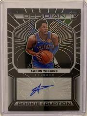 Aaron Wiggins Basketball Cards 2021 Panini Obsidian Rookie Eruption Signatures Prices