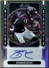 Brandin Cooks [Green] Football Cards 2022 Panini Absolute Signature Standouts Prices