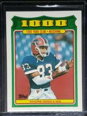 Andre Reed Football Cards 1988 Topps 1000 Yard Club Prices