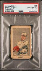 Zack Wheat [Hand Cut] Baseball Cards 1923 W515 2 Prices