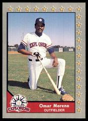 Omar Moreno #138 Baseball Cards 1990 Pacific Senior League Prices