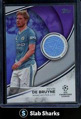 Kevin De Bruyne [Purple Foilboard] #TS-KB Soccer Cards 2023 Topps UEFA Club Superstar Relic Prices
