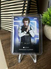 Fernando Alonso [Blue] Racing Cards 2021 Topps Formula 1 Lights Out Prices