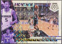 De'Aaron Fox [White] #25 Basketball Cards 2021 Panini Mosaic Montage Prices