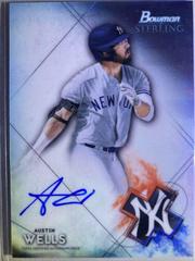 Austin Wells #BSPA-AW Baseball Cards 2021 Bowman Sterling Prospect Autographs Prices