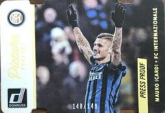 Mauro Icardi [Press Proof Die Cut] Soccer Cards 2016 Panini Donruss Picture Perfect Prices
