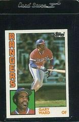 Gary Ward #126T Baseball Cards 1984 Topps Traded Tiffany Prices
