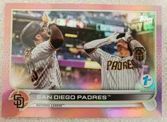 San Diego Padres [Hot Pink] #124 Baseball Cards 2022 Topps 1st Edition Prices