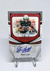 Breece Hall #SM-BHA Football Cards 2022 Panini Immaculate Collegiate Signature Moves Prices
