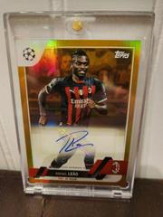 Rafael Leao [Gold] #A-LE Soccer Cards 2022 Topps UEFA Club Competitions Autographs Prices
