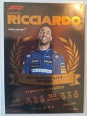 Daniel Ricciardo #227 Racing Cards 2021 Topps Turbo Attax Formula 1 Prices