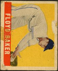 Floyd Baker Baseball Cards 1948 Leaf Prices