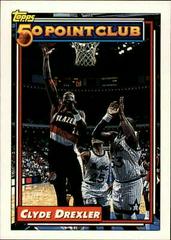Clyde Drexler #212 Basketball Cards 1992 Topps Prices