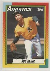 Joe Klink #51T Baseball Cards 1990 Topps Traded Prices
