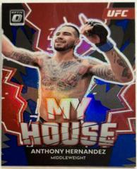 Anthony Hernandez [Blue] #18 Ufc Cards 2023 Panini Donruss Optic UFC My House Prices