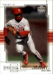 Jimmy Rollins #81 Baseball Cards 2001 Upper Deck Pros & Prospects Prices