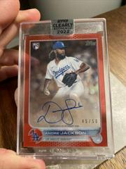Andre Jackson [Red] Baseball Cards 2022 Topps Clearly Authentic Autographs Prices
