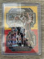 David Robinson [Red Gold Wave] Basketball Cards 2021 Panini Prizm Prices
