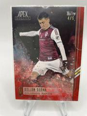 Dillon Serna [Red] #56 Soccer Cards 2015 Topps Apex MLS Prices