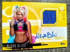 Alexa Bliss [Gold] #UA-AB Wrestling Cards 2017 Topps WWE Undisputed Autographs Prices