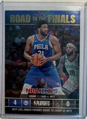 Joel Embiid #3 Basketball Cards 2023 Panini Hoops Road to the Finals First Round Recap Prices