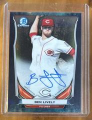 Ben Lively [Bubbles Refractor] #BCP16 Baseball Cards 2014 Bowman Chrome Prospects Prices