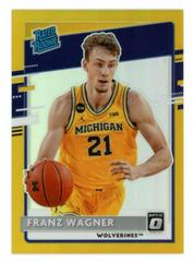 Franz Wagner [Gold] #209 Basketball Cards 2021 Panini Chronicles Draft Picks Prices