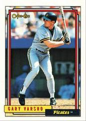 Gary Varsho #122 Baseball Cards 1992 O Pee Chee Prices