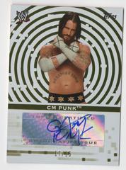 CM Punk [Gold] Wrestling Cards 2010 Topps WWE Autographs Prices