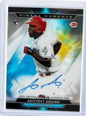 Aristides Aquino Baseball Cards 2020 Topps Finest Moments Autographs Prices