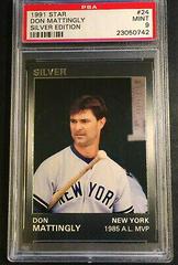Don Mattingly #24 Baseball Cards 1991 Star Silver Edition Prices