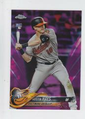 Austin Hays [Pink Refractor] Baseball Cards 2018 Topps Chrome Prices