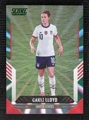 Carli Lloyd [Green Laser] Soccer Cards 2021 Panini Score FIFA Prices